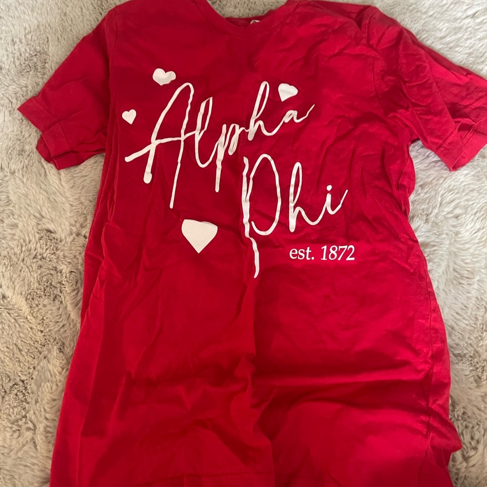 Alpha phi tshirt